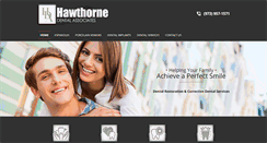 Desktop Screenshot of cosmeticdentisthawthorne.com